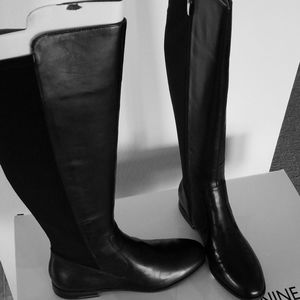 Tall Leather Riding Boots